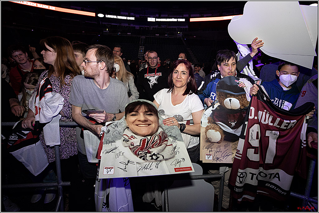 Koelner Haie Abschiedsfeier; Koeln, 22.04.2022